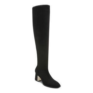 ALFANI Womens Black Zipper Accent Nanda Square Toe Block Heel Heeled Boots 8.5 M